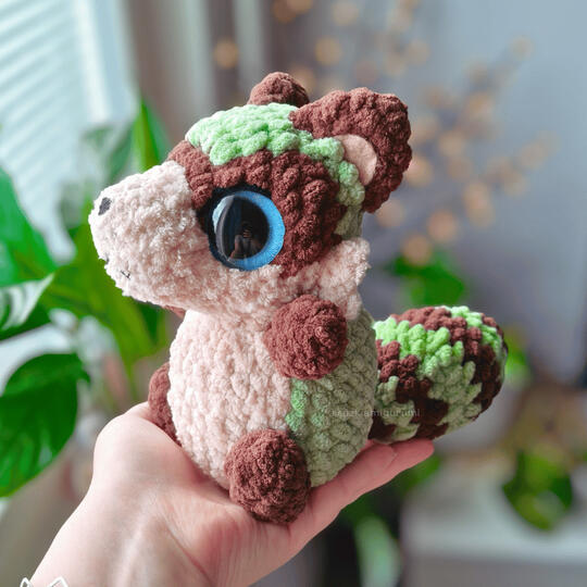 Chubby raccoon 25€